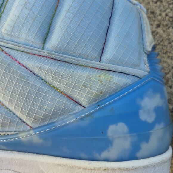 Air Jordan 2 J Balvin Retro Mens 10 Blue Sneakers Shoes 2022 DQ7691-419 - Picture 14 of 16